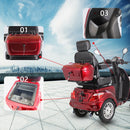 Premium 4-Wheel Electric Motorized Adults Travel Mobility Scooter For Adults, 800W (SAK94712)