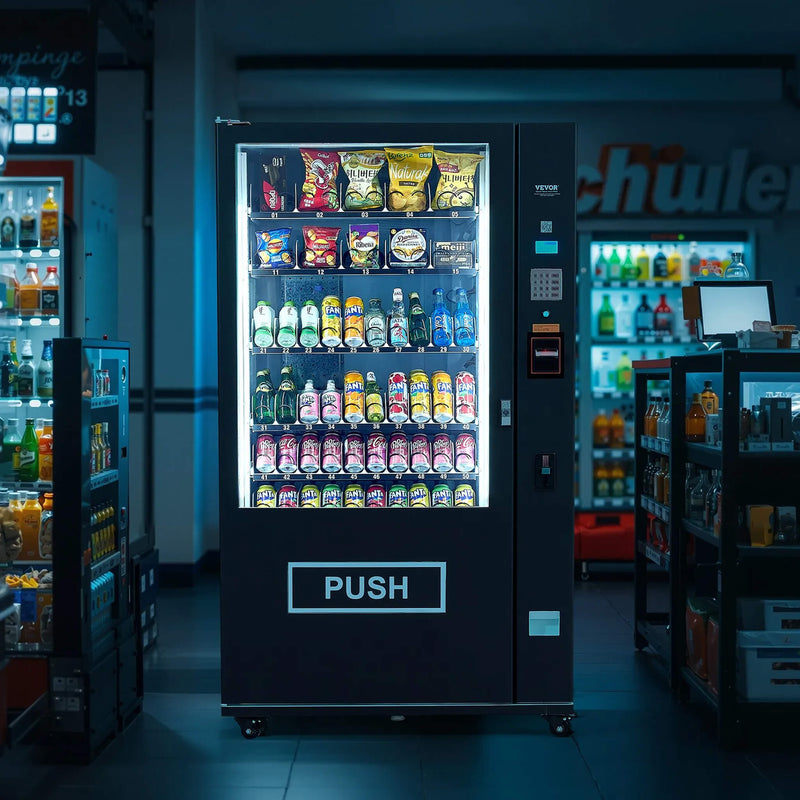 Premium 60-Slot Combo Vending Machine With ICT Bill And Coin Acceptor (SAK31842)