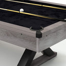 Premium 7FT Wood Billiards Pool Snooker Table Game Set With X-Shaped Legs (SAK32091)