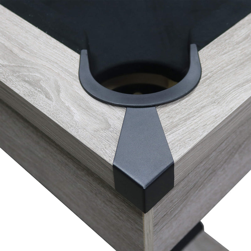 Premium 7FT Wood Billiards Pool Snooker Table Game Set With X-Shaped Legs (SAK32091)