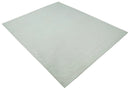 Premium 8x10 carved Texture Ivory Traditional hand knotted wool Area rug by The Rug Decor