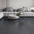 Premium Absolute Black Honed Granite Tiles 24x24