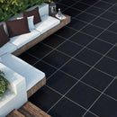 Premium Absolute Black Polished Granite Tiles 12x12