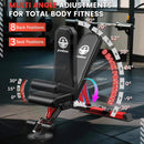 Premium All-In-One Squat Rack Power Cage With Smith Machine, 2000LBS (SAK59213)