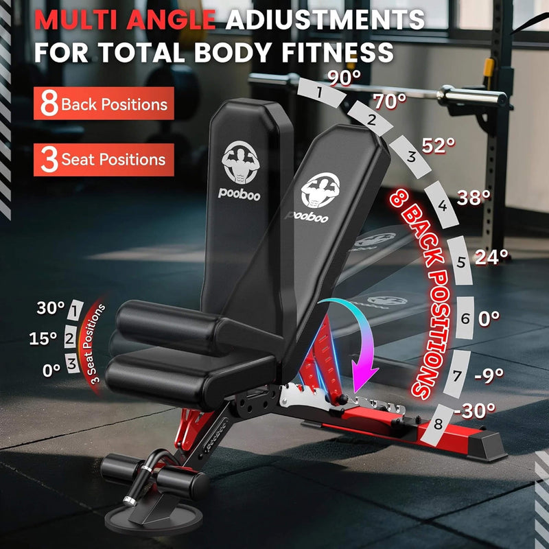 Premium All-In-One Squat Rack Power Cage With Smith Machine, 2000LBS (SAK59213)