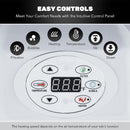 Premium Blow Up 6 Person Sauna Pool Hot Tub With 130 Jets, 7FT (SAK63510)