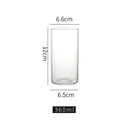Premium clear glass highball cup set – dining room drinkware by Decorbites