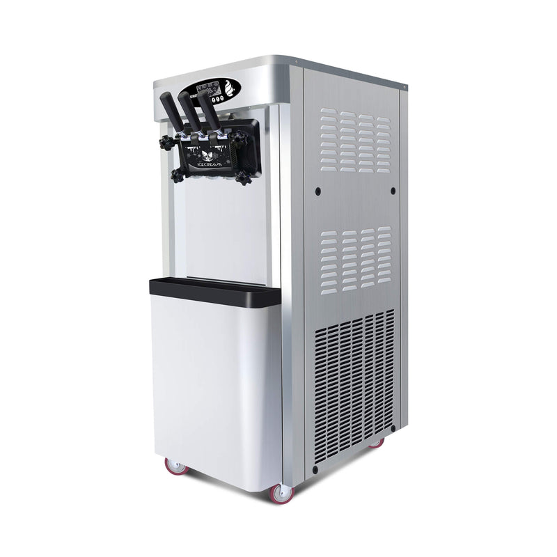Premium Commercial 3-Flavor Dual Hopper Ice Cream Machine (SAK56917)