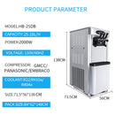 Premium Commercial 3-Flavor Dual Hopper Ice Cream Machine (SAK56917)