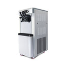 Commercial 25-30L/H Vertical 2000W 3-Flavor Soft Ice Cream Machine With Dual 6L Hoppers (SAK93406)