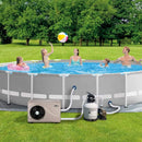 Premium Electric Backyard Swimming Pool Heater Pump For Above And Inground Pools, 6500 Gallons (SAK93571) by SAKSBY.com