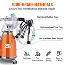 Premium Electric Cow Goat Milking Machine With Milk Bucket, 25L (95138427)