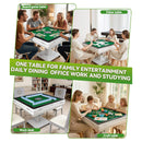 Premium Foldable 4-Player Automatic Mahjong Table With 2 Tile Sets (SAK57230) by SAKSBY WHOLESALE