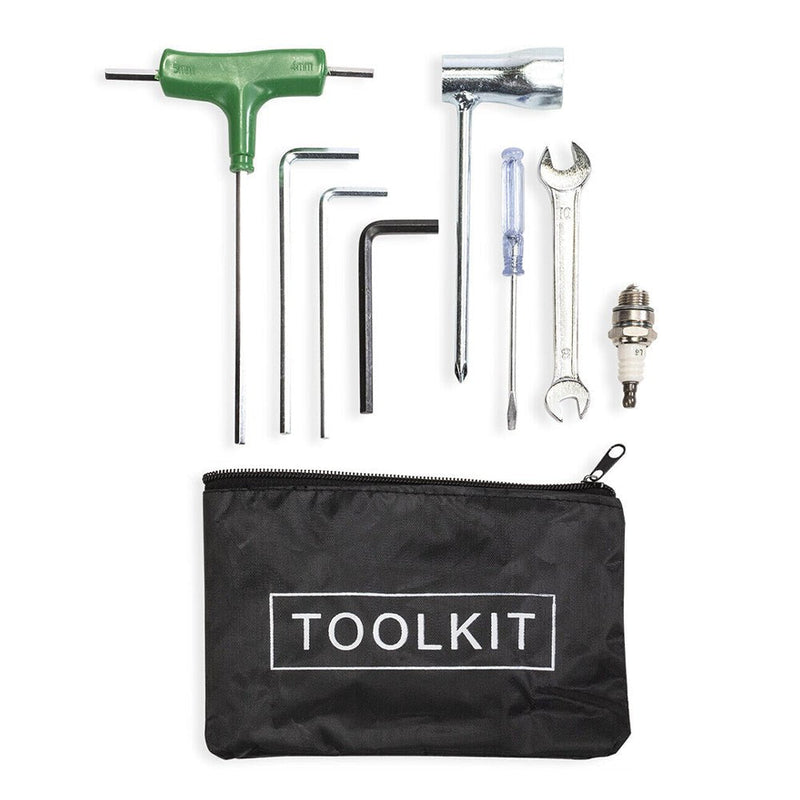 Premium Gasoline Powered Demolition Jack Hammer Drill W/ Point, Flat & Chisel Bits (97453081)