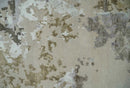 Premium Hand knotted Camel, Silver, Olive and Charcoal modern Abstract wool and Silk Blended 8x10 Area Rug by The Rug Decor