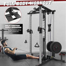 Premium Home Cable Crossover Full Body Workout Fly Machine, 350LBS (SAK06341)