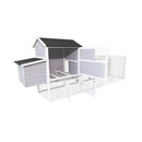 Large Heavy-Duty 113-Inch Outdoor Anti-UV Waterproof Wooden Chicken Coop Hen House (SAK32684) by SAKSBY WHOLESALE