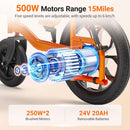 Premium Lightweight Electric Full Reclining Motorized Foldable Wheelchair (SAK91516)