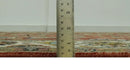 Premium look Rust and Ivory Traditional Floral Fine Hand knotted 8x10 wool area rug by The Rug Decor