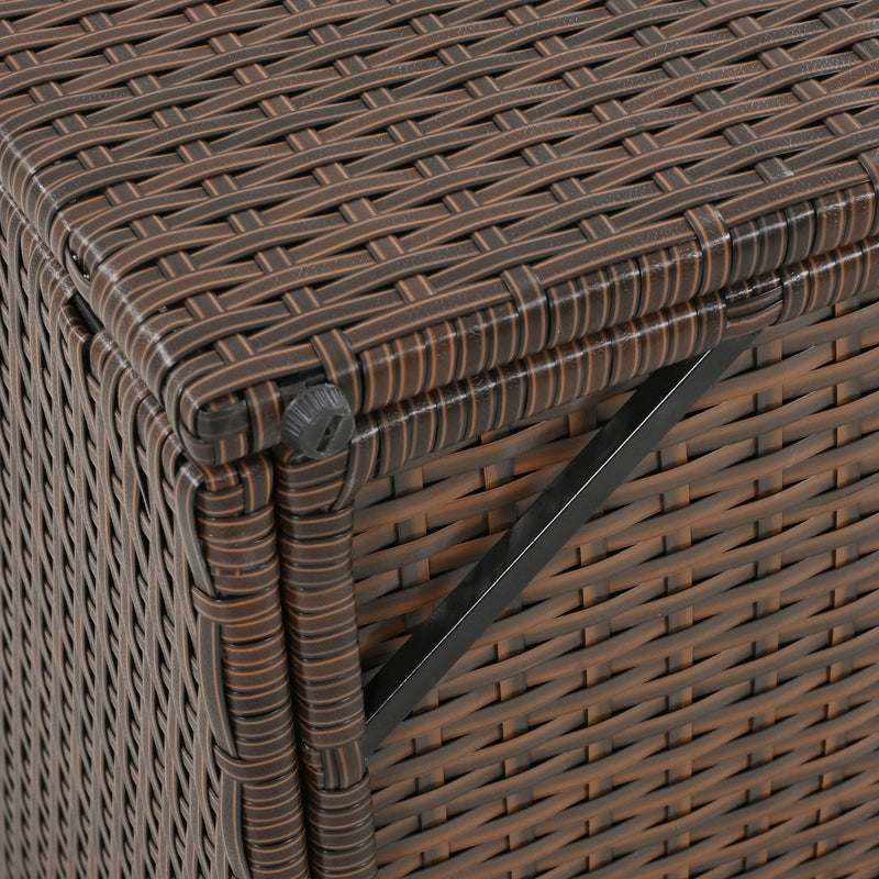 Alora Premium Outdoor 2-Seater Patio Daybed With Foldable Awning, Cushions, And Rattan Frame (SAK90233)