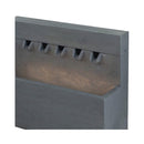 Alora Premium Outdoor Contemporary Modern Rectanglar Decorative Water Fountain, Gray (SAK09215) by SAKSBY WHOLESALE