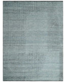 Premium Silver, gray and charcoal Contemporary Design 9x12 Hand knotted wool Area Rug by The Rug Decor