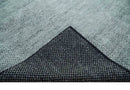 Premium Silver, gray and charcoal Contemporary Design 9x12 Hand knotted wool Area Rug by The Rug Decor