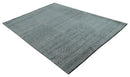 Premium Silver, gray and charcoal Contemporary Design 9x12 Hand knotted wool Area Rug by The Rug Decor