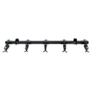 Lone Peak Ski Rack | Adjustable Wall Storage System | Holds 5 Pairs of Skis