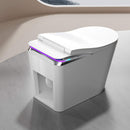 Premium Smart Auto Flush Toilet With Foot Sensor, Remote, Heated Seat And Night Light (SAK56378)