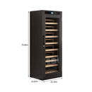 Nuvia Premium Smart Temperature-Controlled Multi-Tier Wine Cabinet For Home And Bar (SAK46361)