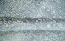 Premium Style Silver and Gray Traditional Medallion 5x8 Hand loom Viscose Area Rug