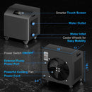 FCP Premium XL 120 Gal Cold Plunge Tub Kit With 1HP Chiller, Filter, And Pump (SAK92632)