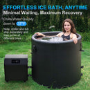 FCP Premium XL 120 Gal Cold Plunge Tub Kit With 1HP Chiller, Filter, And Pump (SAK92632)