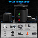 FCP Premium XL 120 Gal Cold Plunge Tub Kit With 1HP Chiller, Filter, And Pump (SAK92632)