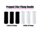 Prepped 24oz Plump Bundle - White/Black