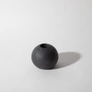 Sphere Candlestick Holder | Black Terrazzo