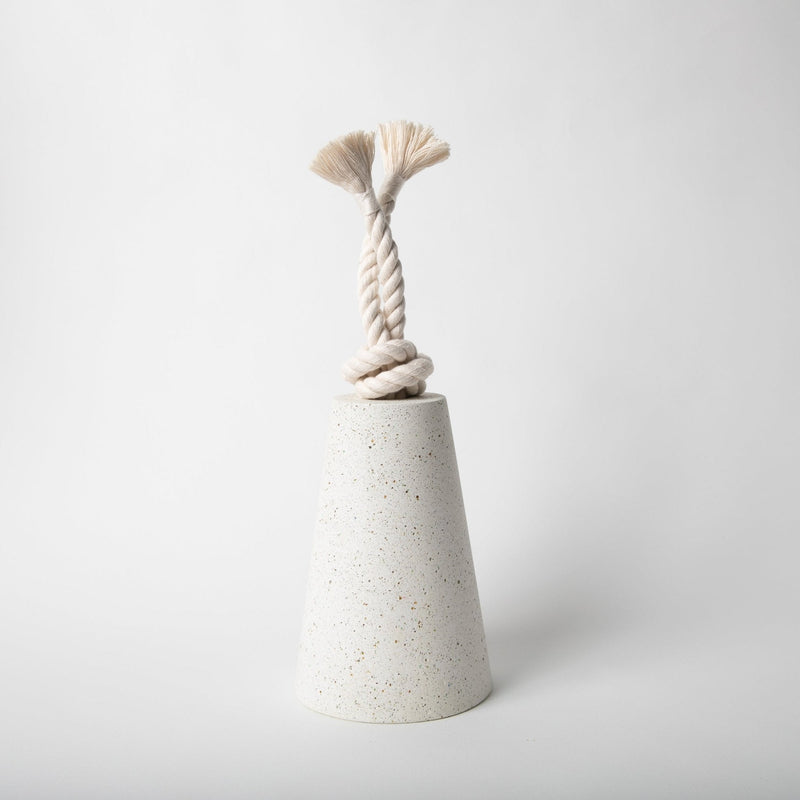 Door Stop | White Terrazzo