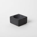 Square Incense Holder | Black Terrazzo
