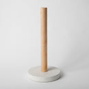 Paper Towel Holder | White Terrazzo