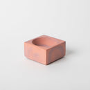 Square Incense Holder | Coral & Mauve
