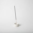 Round Incense Holder | White Terrazzo