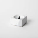 Square Incense Holder | Grey & White