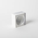 Square Incense Holder | Grey & White