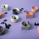 Square Incense Holder | Coral & Mauve