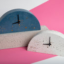 Mantle Clock | White Terrazzo