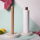 Paper Towel Holder | White Terrazzo