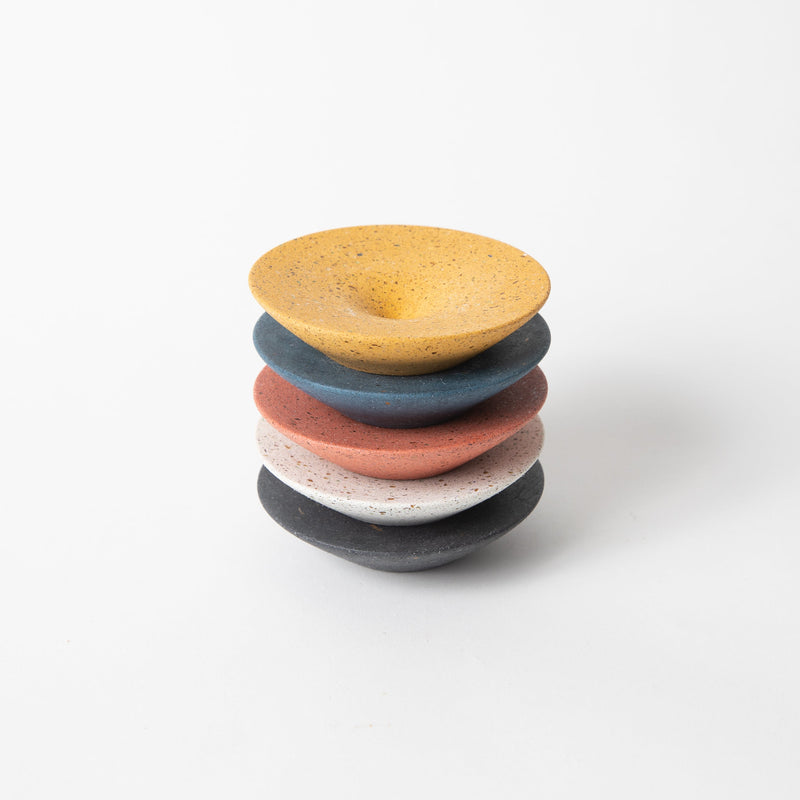 Dimple Wall Hook, Medium | Coral Terrazzo