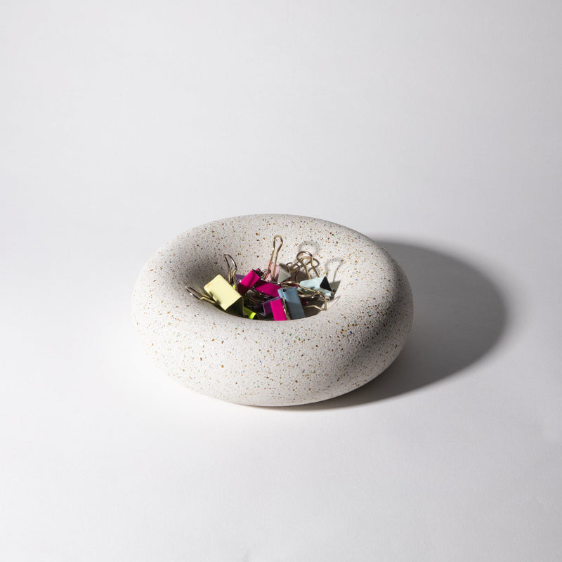Bubble Catch All (Small) | White Terrazzo