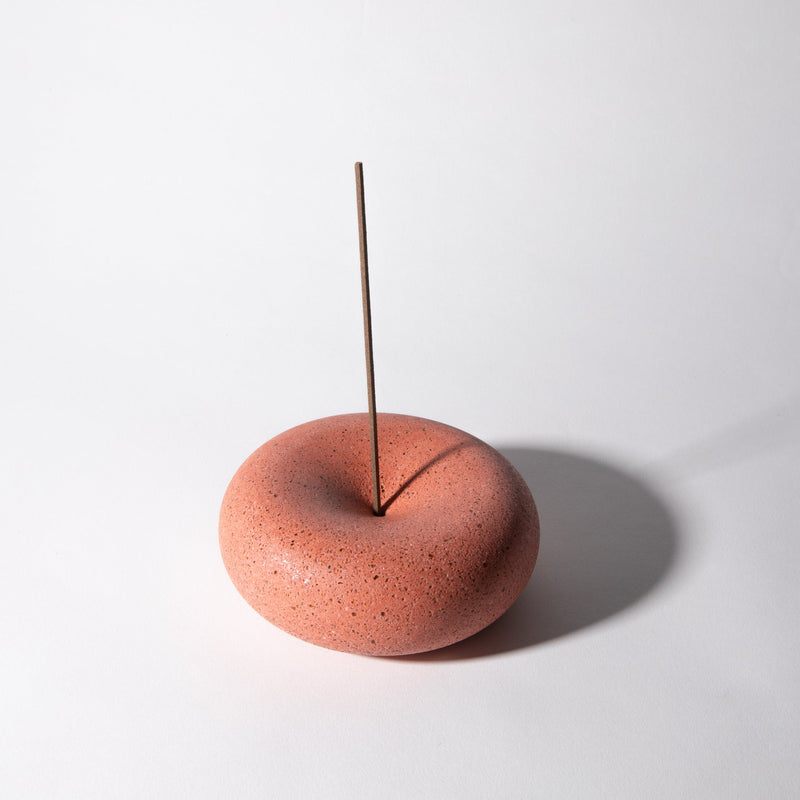 Bubble Incense Holder | Coral Terrazzo